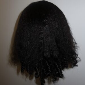 IMG_0768 Half Wig Yaki curl Virgin Hair